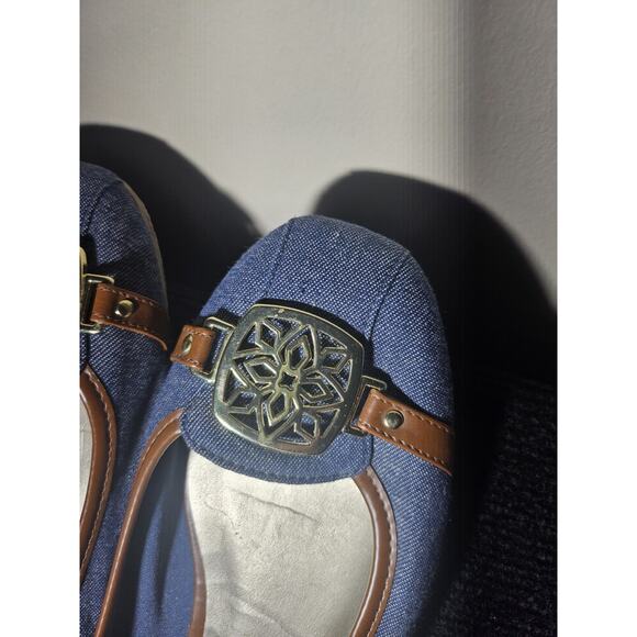 Christian Siriano for Payless Denim Flats with Buckle Detail - Picture 7 of 9